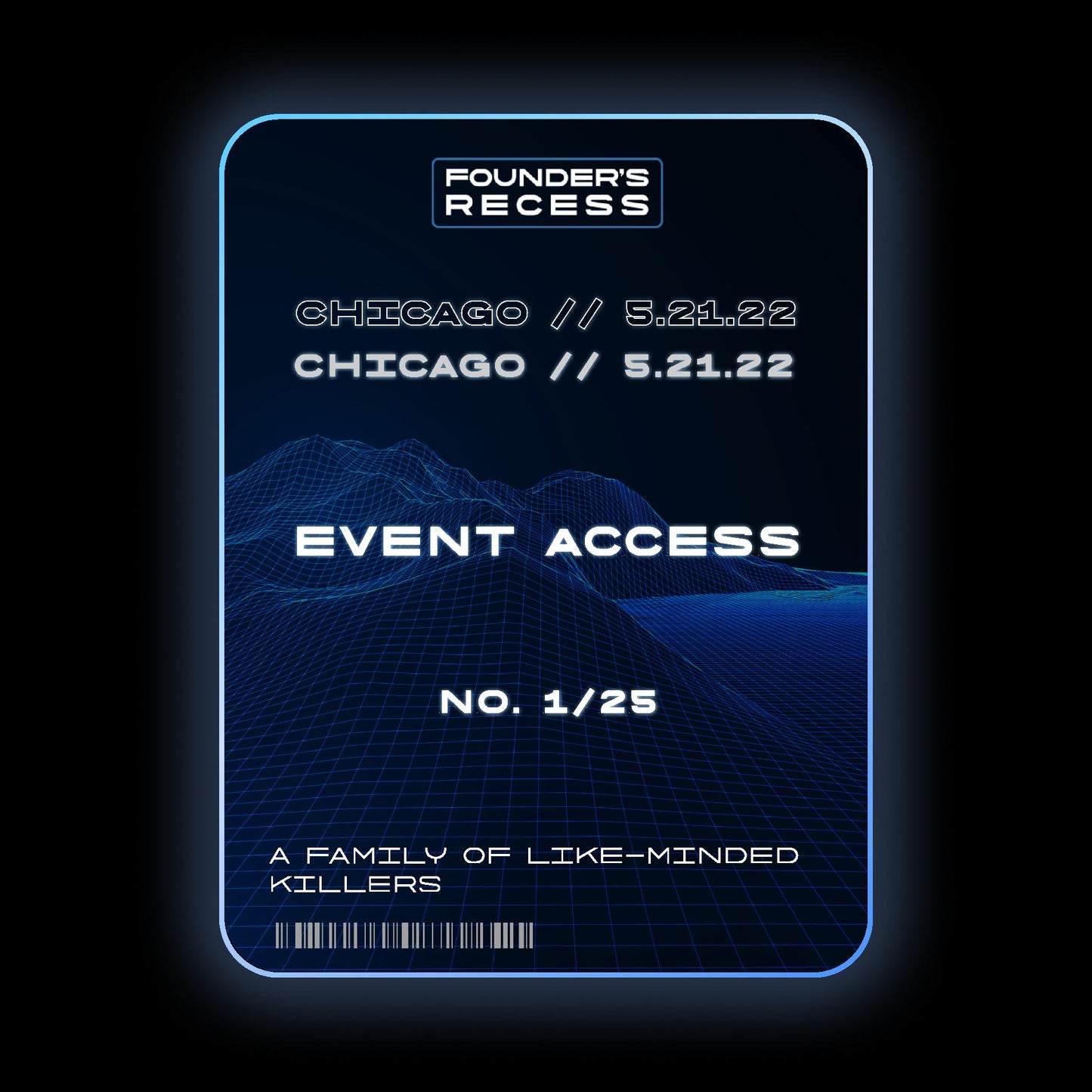 Chicago 5.21.22 Event Ticket